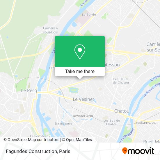 Mapa Fagundes Construction