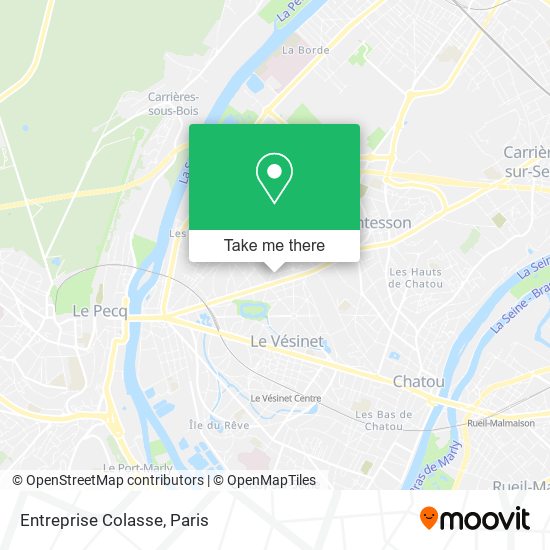 Entreprise Colasse map