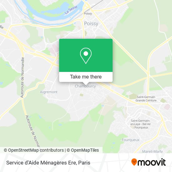 Mapa Service d'Aide Ménagères Ere