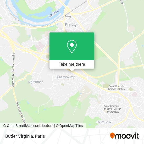 Butler Virginia map