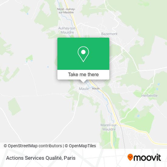 Mapa Actions Services Qualité