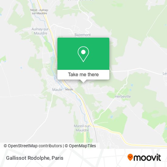 Mapa Gallissot Rodolphe