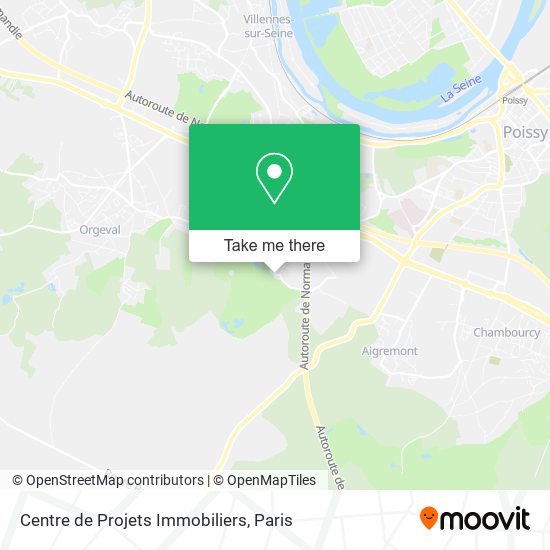 Centre de Projets Immobiliers map