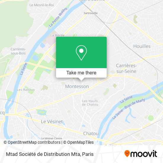 Mapa Mtad Société de Distribution Mta