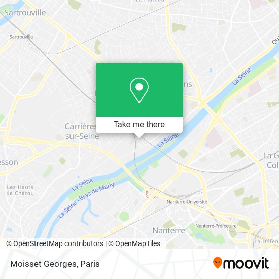 Mapa Moisset Georges