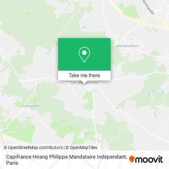 Capifrance Hoang Philippe Mandataire Indépendant map