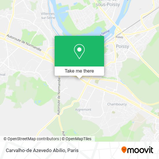 Carvalho-de Azevedo Abilio map