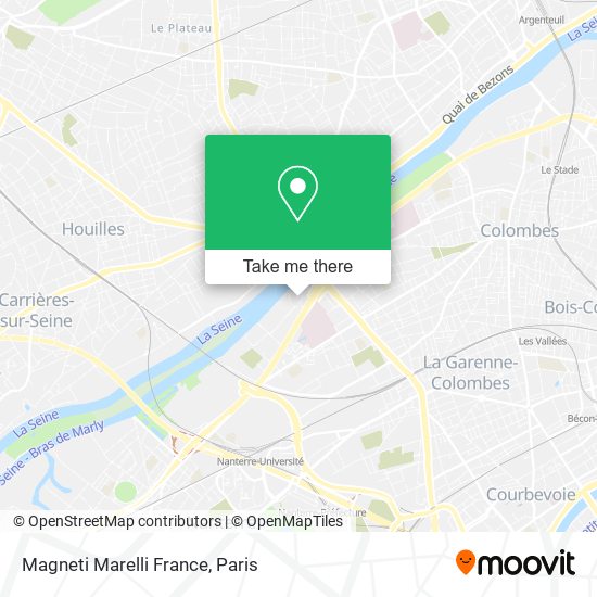 Magneti Marelli France map