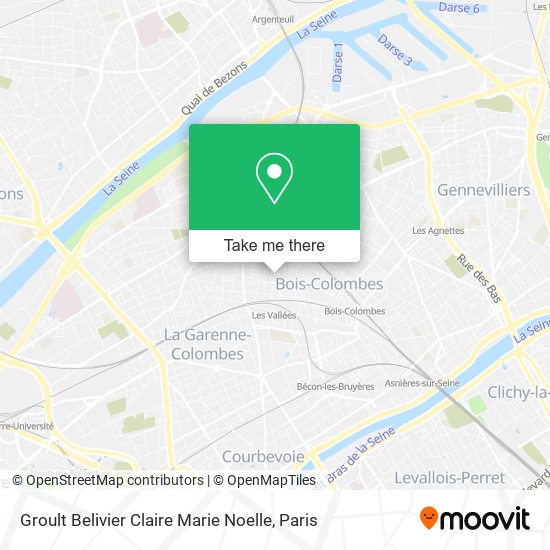 Groult Belivier Claire Marie Noelle map