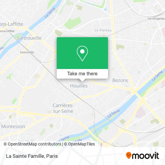 La Sainte Famille map