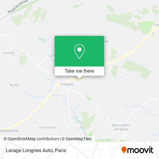 Lavage Longnes Auto map