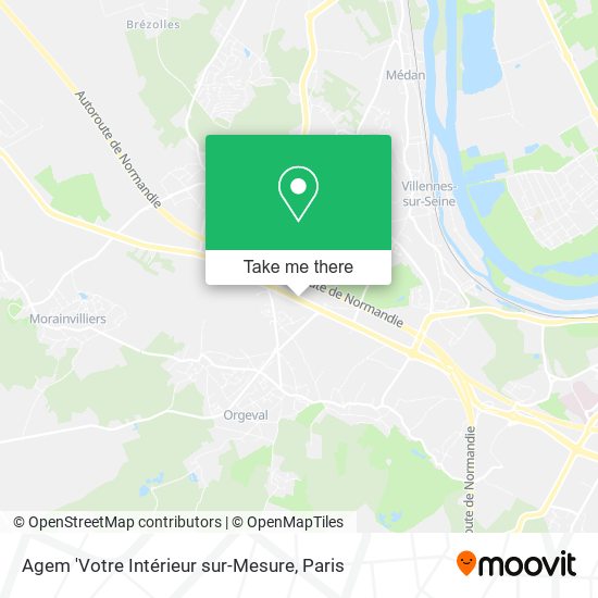 Agem 'Votre Intérieur sur-Mesure map