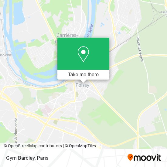 Mapa Gym Barcley