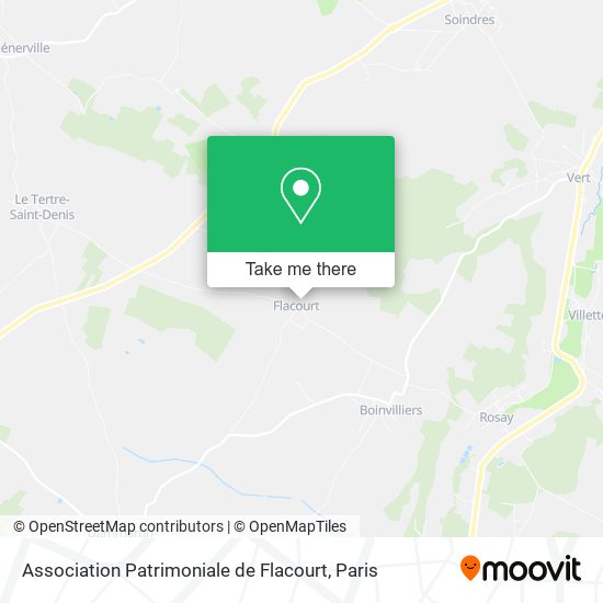 Association Patrimoniale de Flacourt map