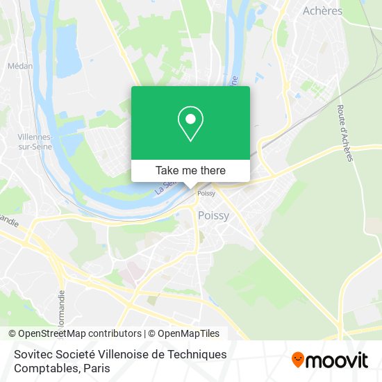 Sovitec Societé Villenoise de Techniques Comptables map