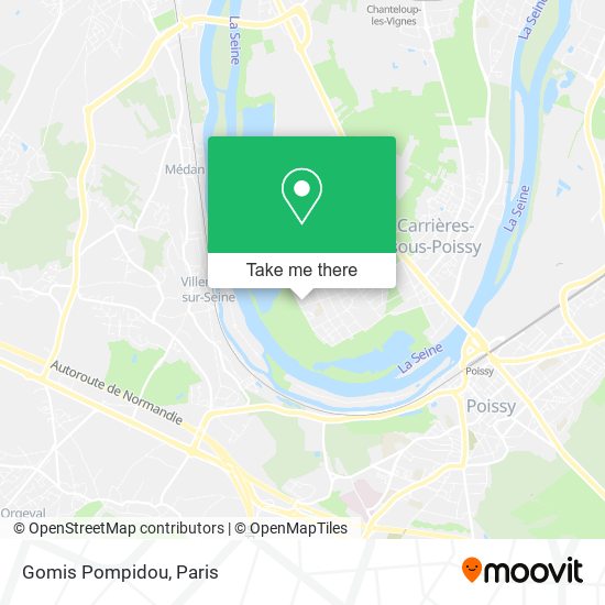 Gomis Pompidou map