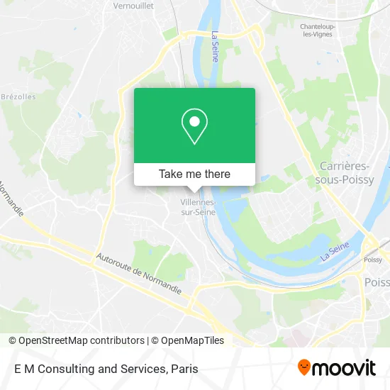 E M Consulting and Services map