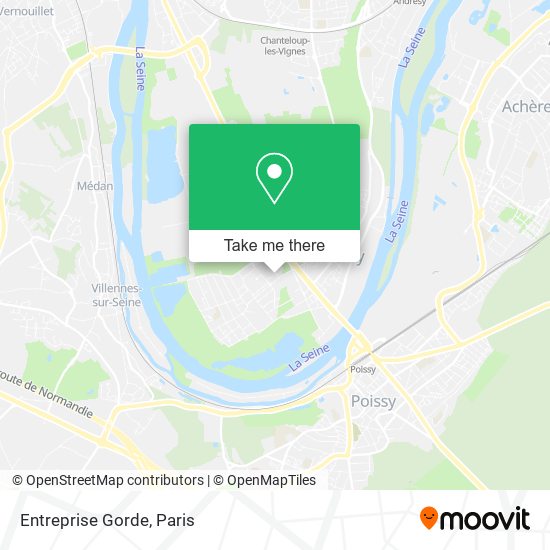 Entreprise Gorde map