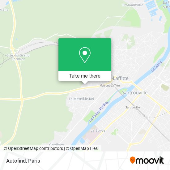 Autofind map