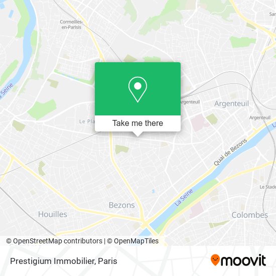 Prestigium Immobilier map