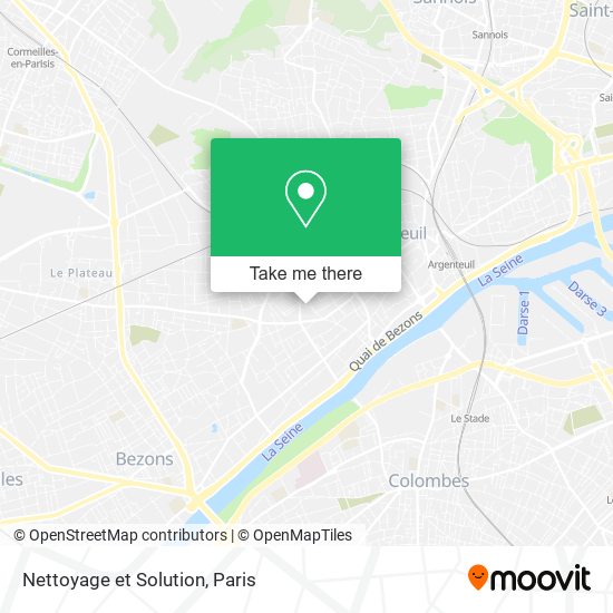 Mapa Nettoyage et Solution