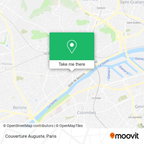 Mapa Couverture Auguste