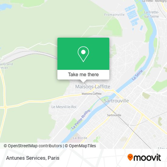 Antunes Services map