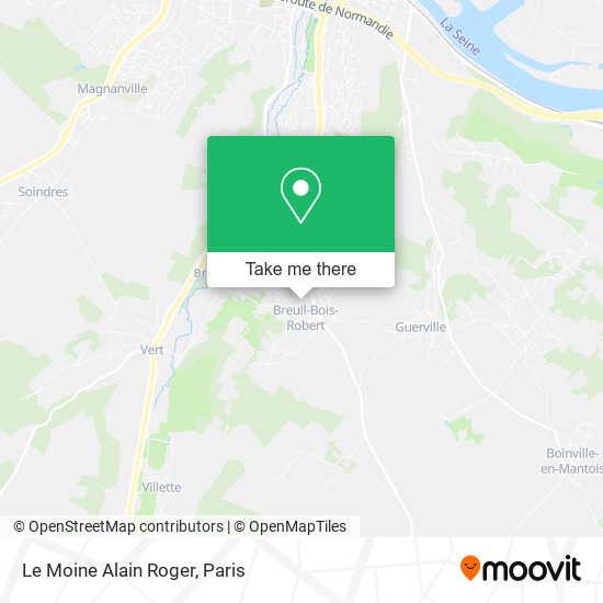 Mapa Le Moine Alain Roger