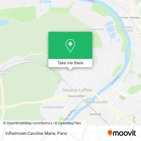 Vilhelmsen Caroline Marie map