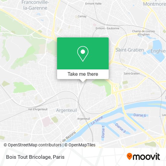 Bois Tout Bricolage map