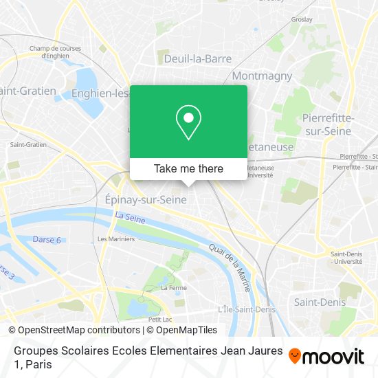 Mapa Groupes Scolaires Ecoles Elementaires Jean Jaures 1