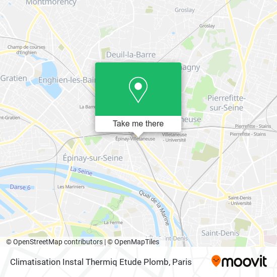 Climatisation Instal Thermiq Etude Plomb map