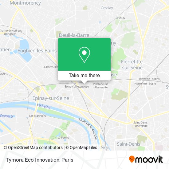 Tymora Eco Innovation map