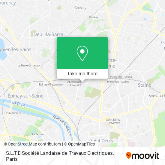 S.L.T.E Société Landaise de Travaux Electriques map