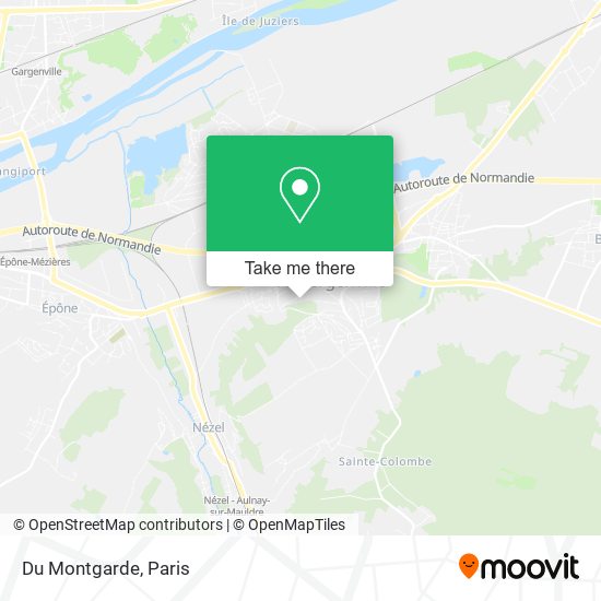 Du Montgarde map