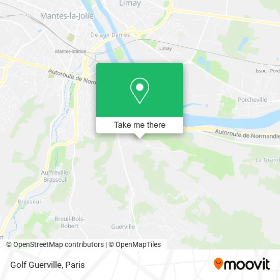 Golf Guerville map