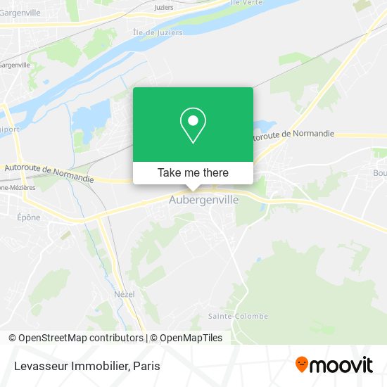 Levasseur Immobilier map