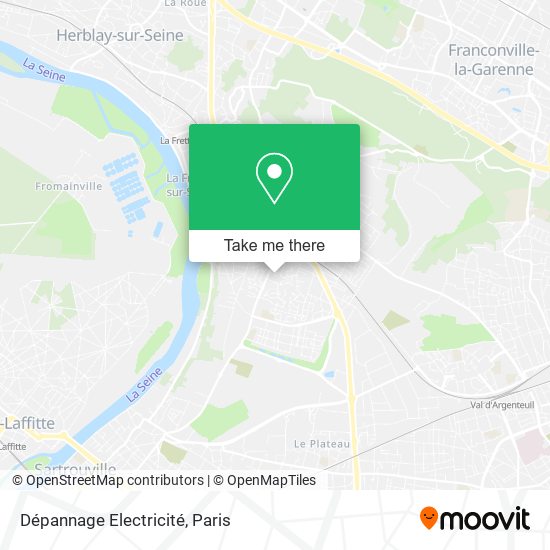 Mapa Dépannage Electricité