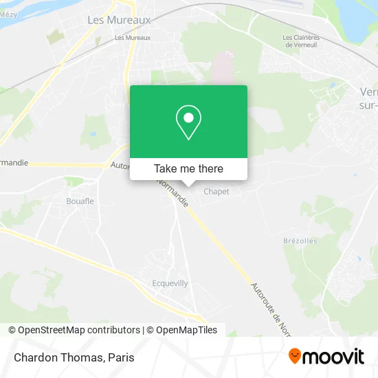 Chardon Thomas map