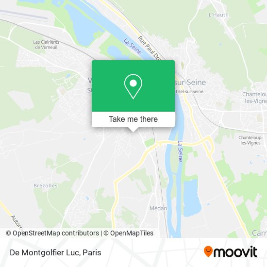 Mapa De Montgolfier Luc