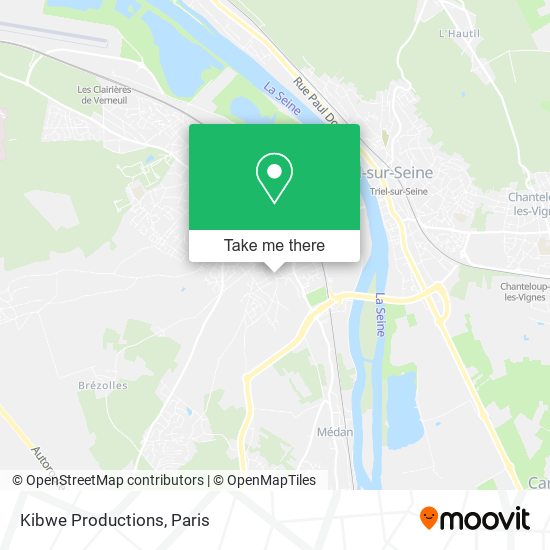 Kibwe Productions map
