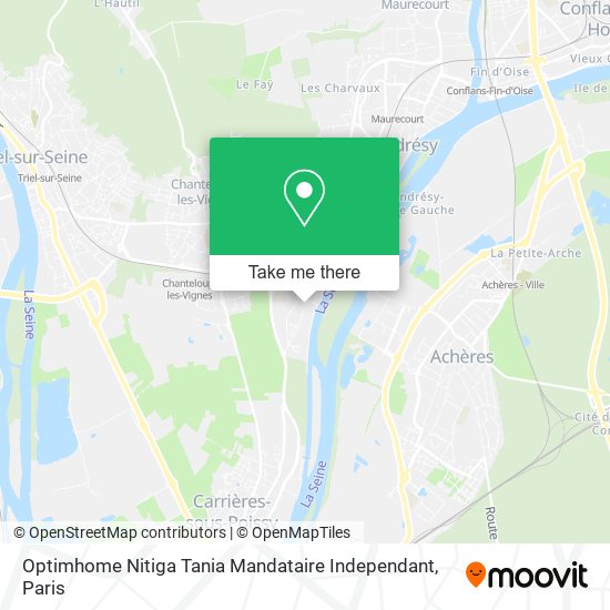 Optimhome Nitiga Tania Mandataire Independant map