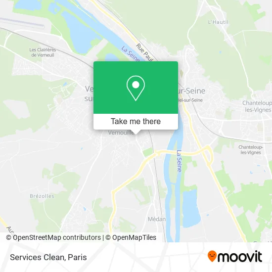 Services Clean map