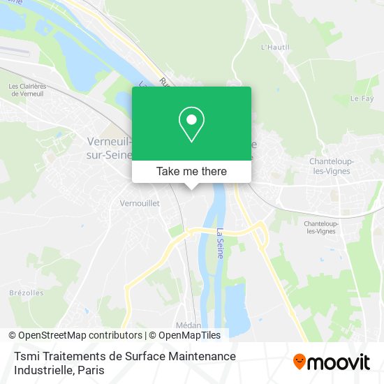 Tsmi Traitements de Surface Maintenance Industrielle map