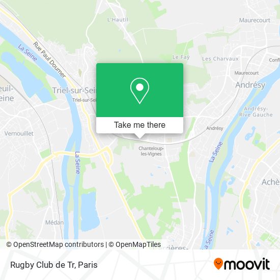 Rugby Club de Tr map