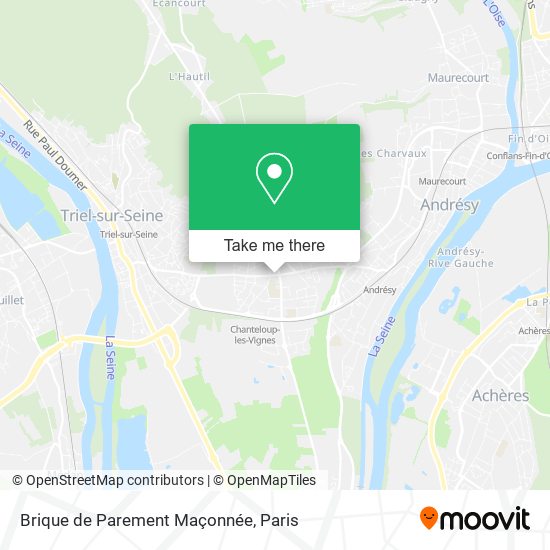 Brique de Parement Maçonnée map