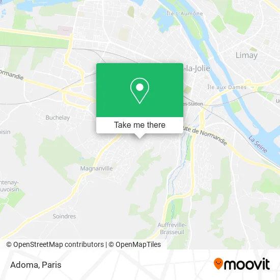 Adoma map
