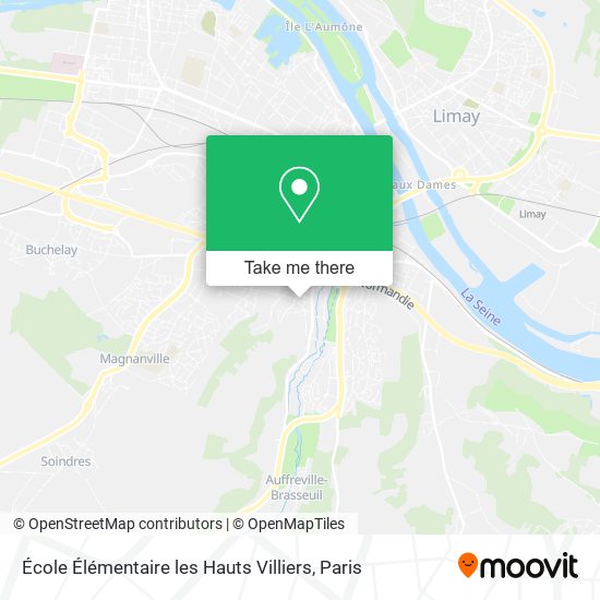 École Élémentaire les Hauts Villiers map