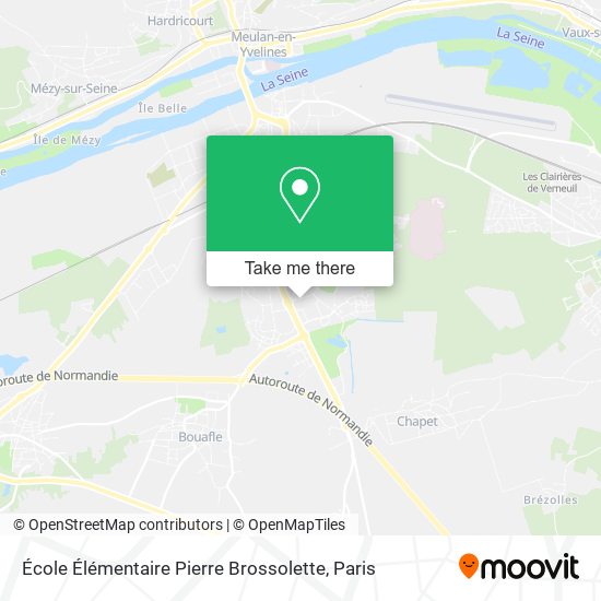 Mapa École Élémentaire Pierre Brossolette