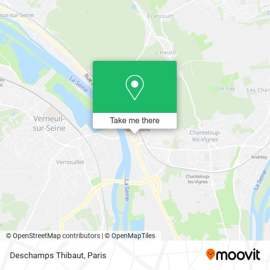 Mapa Deschamps Thibaut